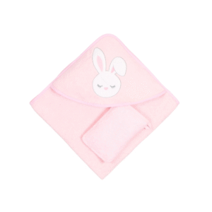 Towel & Washing Glove Set - Sleeping Rabbit