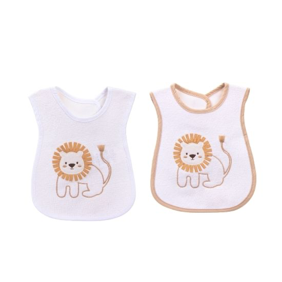 Bib with Embroidery - Lion King