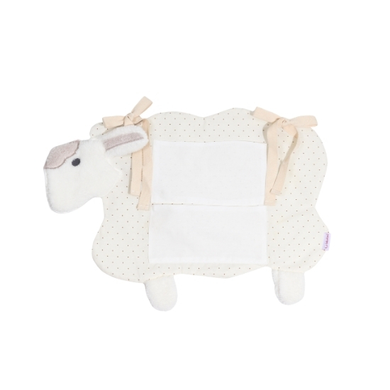 Crib Side Organizer - Sheep
