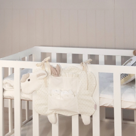 Crib Side Organizer - Sheep - Image 3