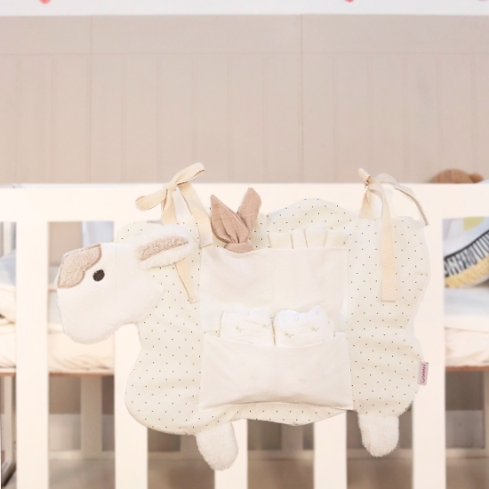 Crib Side Organizer - Sheep - Image 4