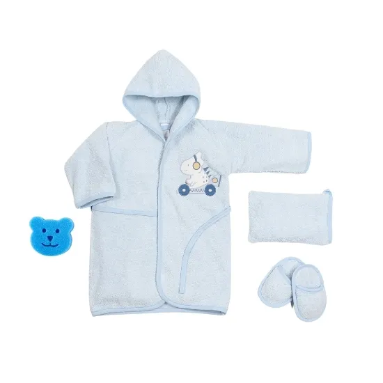 BD 4 Pcs. Bathrobe Set - Free Dino