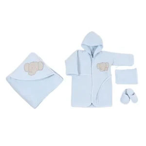 Babydo 5 Pcs. Bathrobe Set - Little Elephant