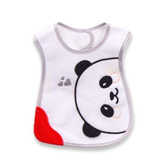 Plastering Bib with Teether - Boy - Image 2