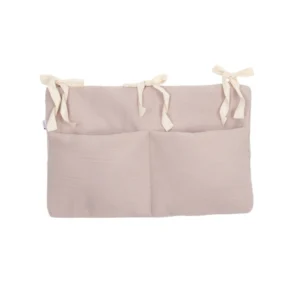 Muslin Crib Side Organizer