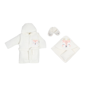 5 Pcs. Lux Bathrobe Set - Gazelle