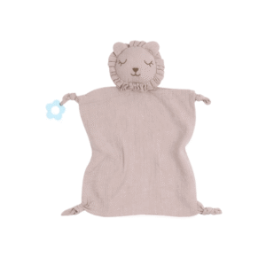 Muslin Sleep Friend With Teether - Lion