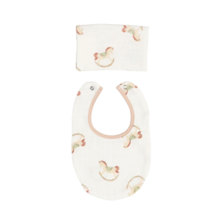 Muslin Bib & Face Cloth Set