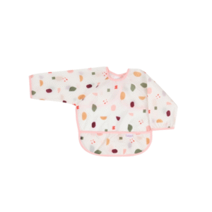 Taffeta Baby Bib - Stone