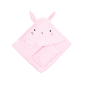 Babydo Towel and Washing Glove Set - Mini Rabbit
