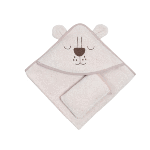 Babydo Towel and Washing Glove Set - Sleeping Lion