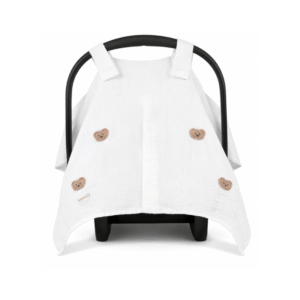 Muslin Baby Carrier Cover with Figure