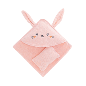 Towel & Washing Glove Set - Pretty Rabbit