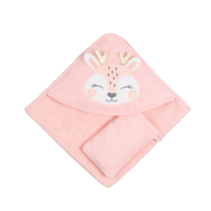 Towel & Washing Glove Set - Gazelle